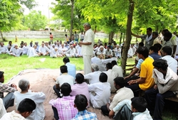 The amendments to the Panchayati Raj Acts in Haryana and Rajasthan violate the basic tenet of Universal adult suffrage and it exclude a sizable section of people from the lower strata of society. File Photo: The Hindu 