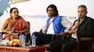 Journalist Avirook Sen (centre) and advocate Tanveer Ahmed Mir in conversation with lawyer Geeta Ramaseshan, at the Hindu Lit For Life in Chennai on January 15, 2016. Photo: R. Ravindran 